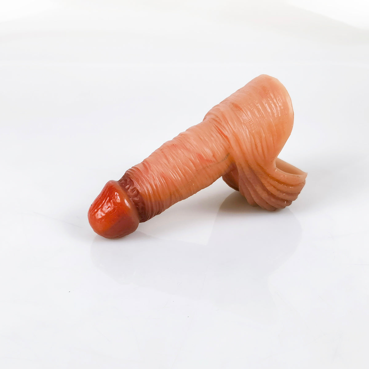 MRIMIN Handmade Trans Penis Sleeve Extender Realistic Textured Cock Extender STP Packer-PES10 - MRIMIN