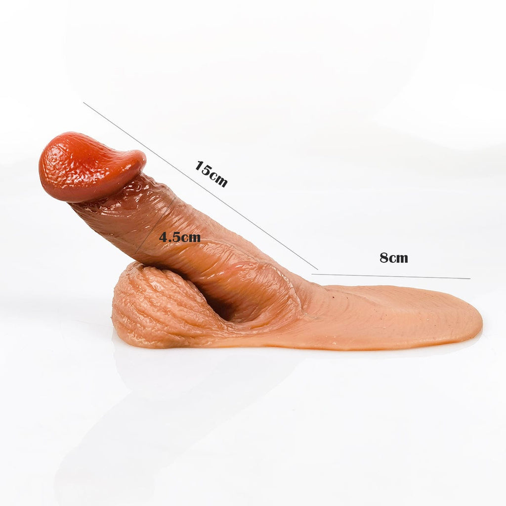 MRIMIN Handmade Trans Penis Sleeve Extender Realistic Textured Cock Extender STP Packer-PES06 - MRIMIN