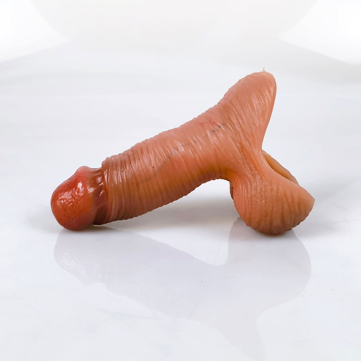 MRIMIN Handmade Trans Penis Sleeve Extender Realistic Textured Cock Extender STP Packer-PES04 - MRIMIN
