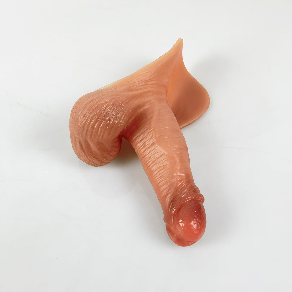 MRIMIN Handmade Trans Penis Sleeve Extender Realistic Textured Cock Extender STP Packer-PES09 - MRIMIN