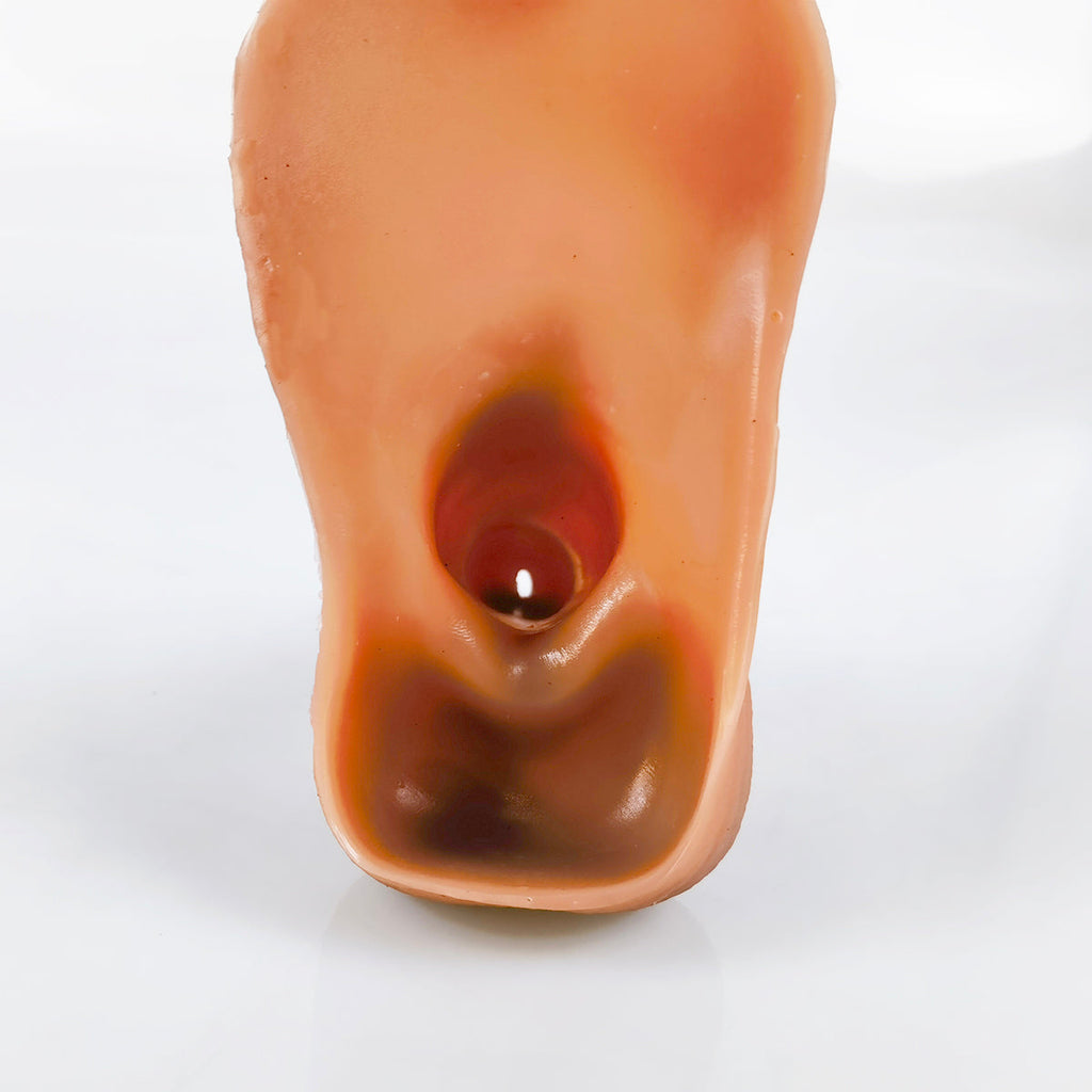 MRIMIN Handmade Trans Penis Sleeve Extender Realistic Textured Cock Extender STP Packer-PES09 - MRIMIN