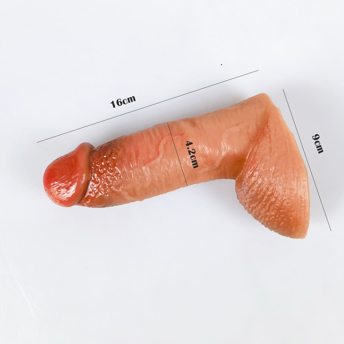 MRIMIN Handmade Trans Penis Sleeve Extender Realistic Textured Cock Extender STP Packer-PES11 - MRIMIN