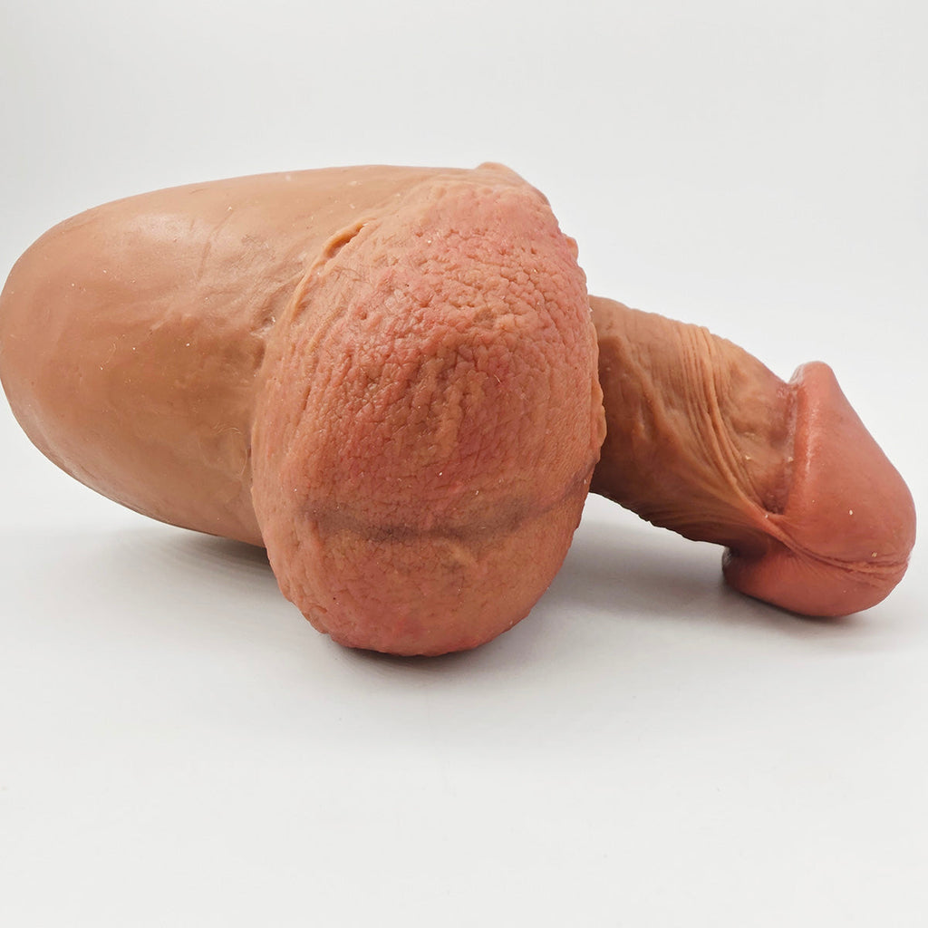 MRIMIN FTM Transgender Platinum Silicone Movable Testicles Packers STP Prosthetic-SUL09