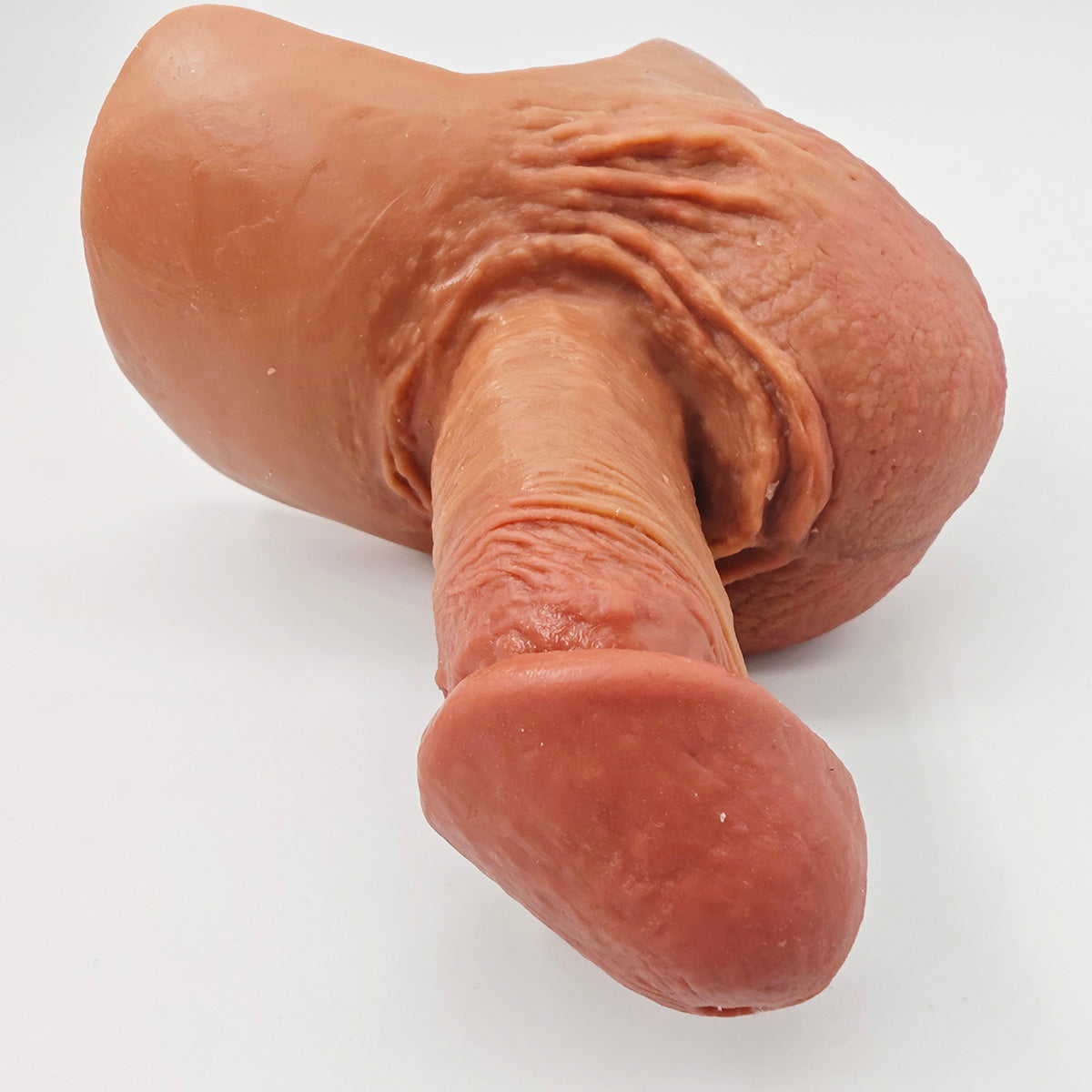 MRIMIN FTM Transgender Platinum Silicone Movable Testicles Packers STP Prosthetic-SUL09