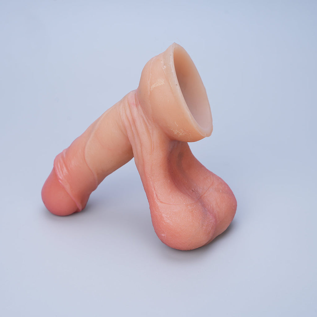 MRIMIN FTM Packer 3 in 1 STP Ultra-Lifelike Prosthetic Movable Testicles Penis-UL31