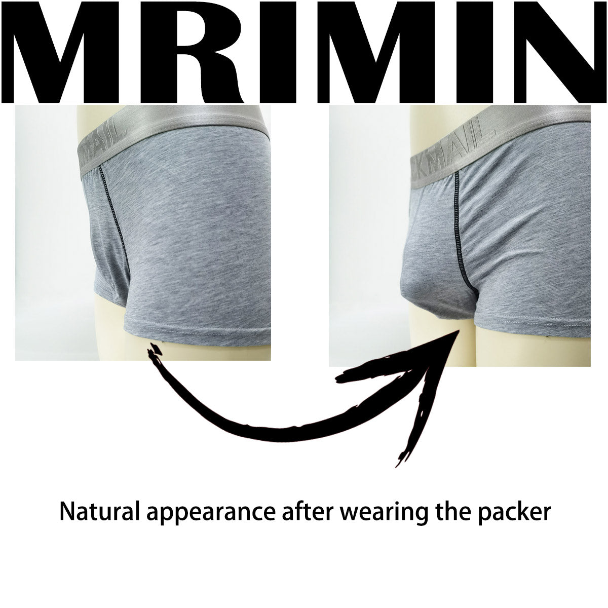 Realistic FTM Packer & STP  Ultra Lifelike Platinum Silicone Transgender Packer STP-UL30 - MRIMIN