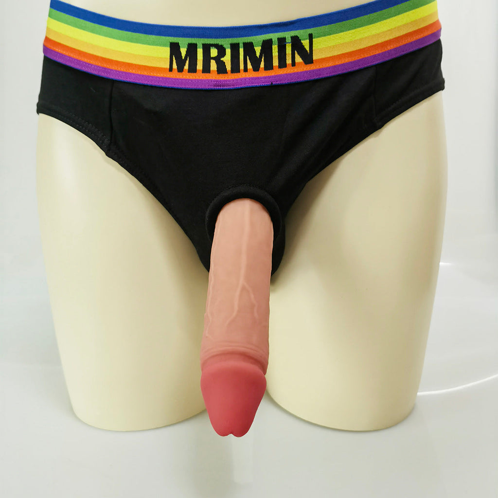MRIMIN FTM Transgender Prosthetic 3 in 1 Strap On Penis Packer STP Device for Transgender-Basic 2 - MRIMIN