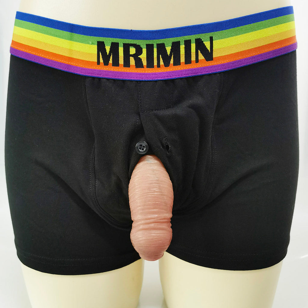 MRIMIN FTM Packer Wear Gear Sports Boxer Strap-On Harness Underwear For Lesbian Transgender -UD08 - MRIMIN