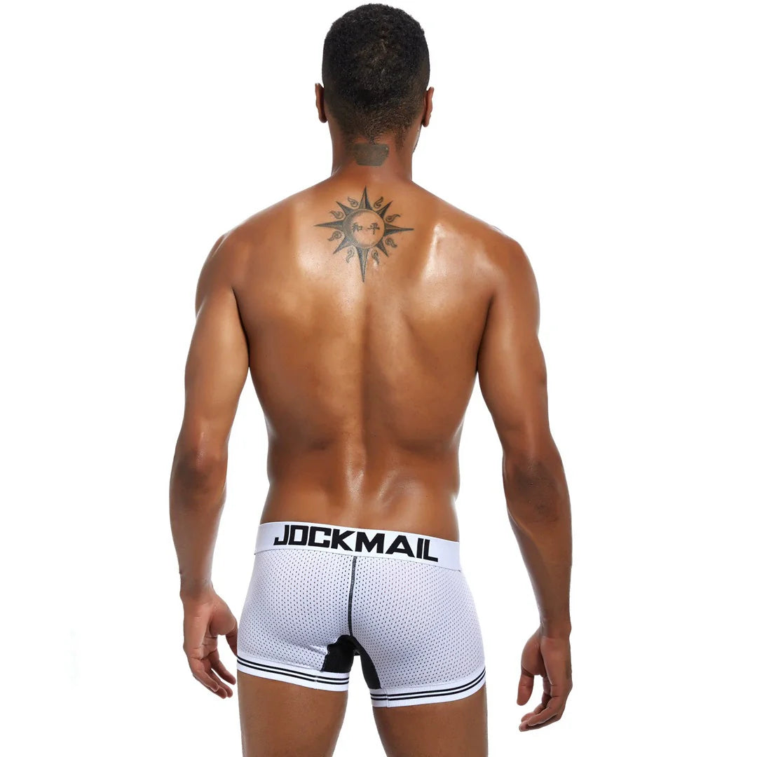 Jockmail FTM Packer Cotton Boxers Briefs Breathable Briefs 3D Pouch Underwear-JM33