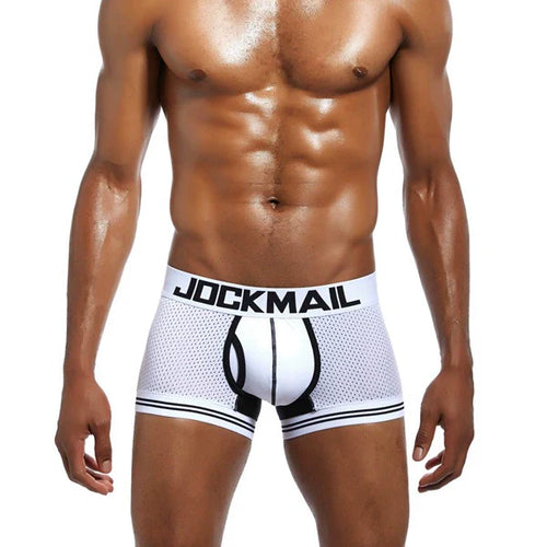 Jockmail FTM Packer Cotton Boxers Briefs Breathable Briefs 3D Pouch Underwear-JM33