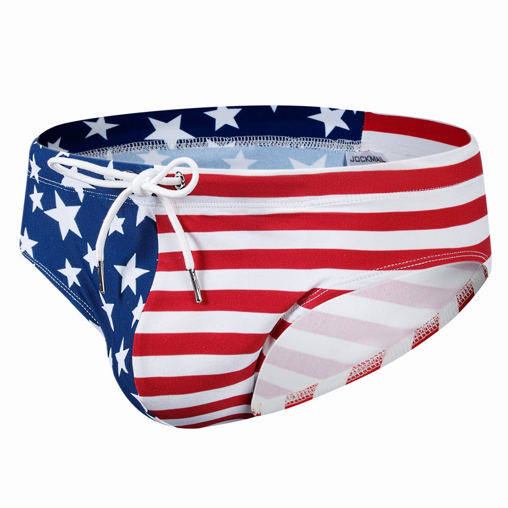 Jockmail FTM Swim Trunks Quick Dry Solid Swimsuit Sports Shorts with Bulge  Swimwear