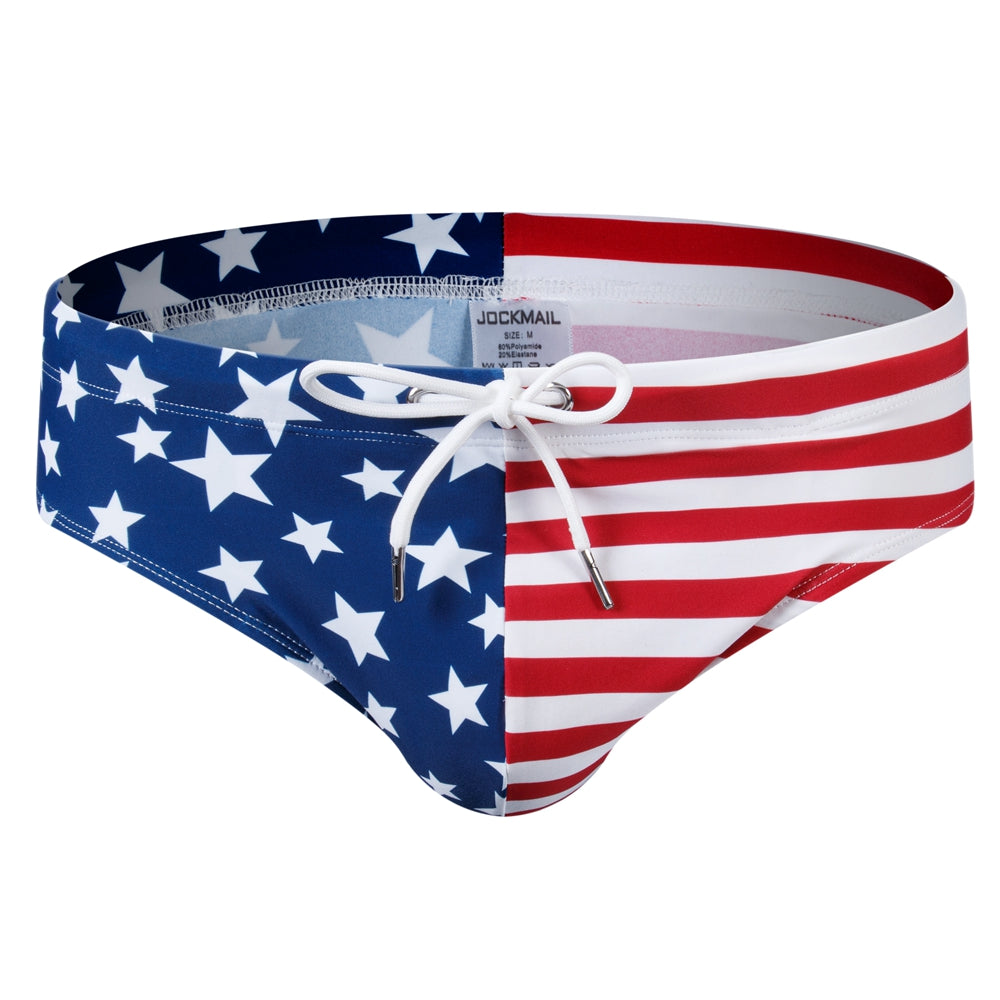 Jockmail FTM Swim Trunks Quick Dry Solid Swimsuit Sports Shorts with Bulge  Swimwear