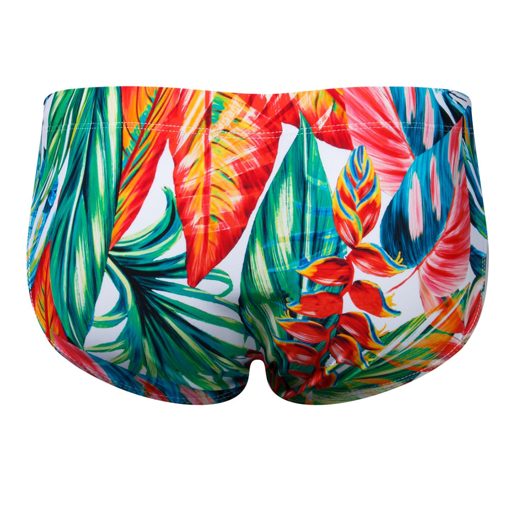 Jockmail FTM Rainbow Swim Trunks Quick Dry Solid Swimsuit Sports Shorts with Bulge  Swimwear