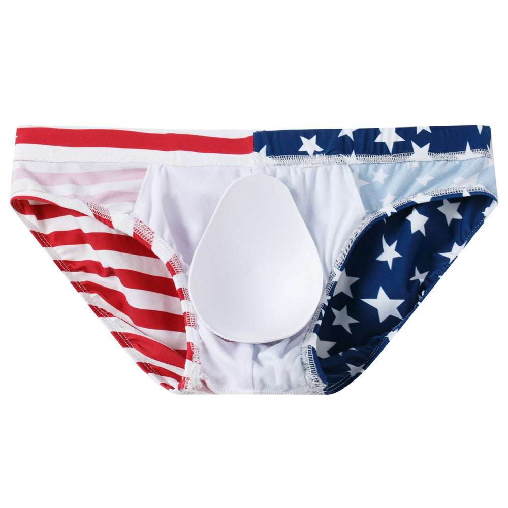 Jockmail FTM Swim Trunks Quick Dry Solid Swimsuit Sports Shorts with Bulge  Swimwear