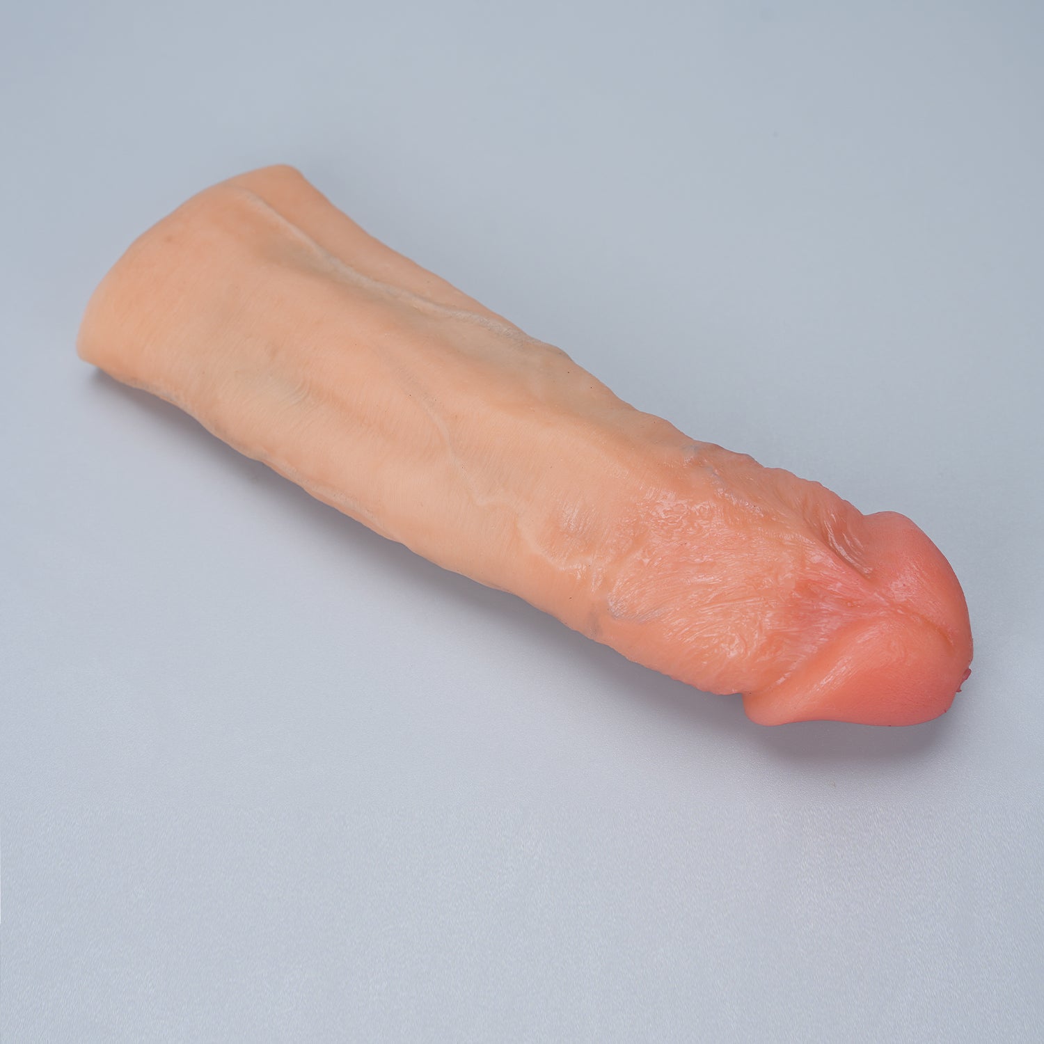 MRIMIN Handmade FTM Trans Penis Sleeve Extender Realistic Textured Cock Extender Packer-UL01