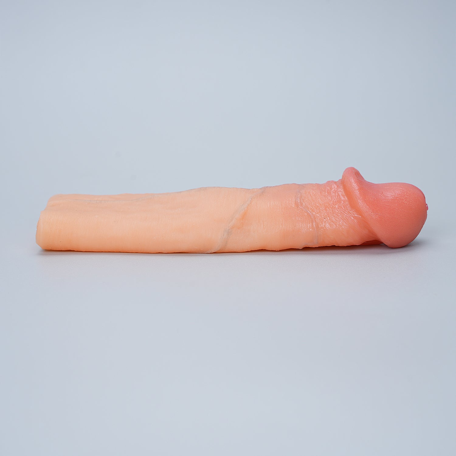 MRIMIN Handmade FTM Trans Penis Sleeve Extender Realistic Textured Cock Extender Packer-UL01