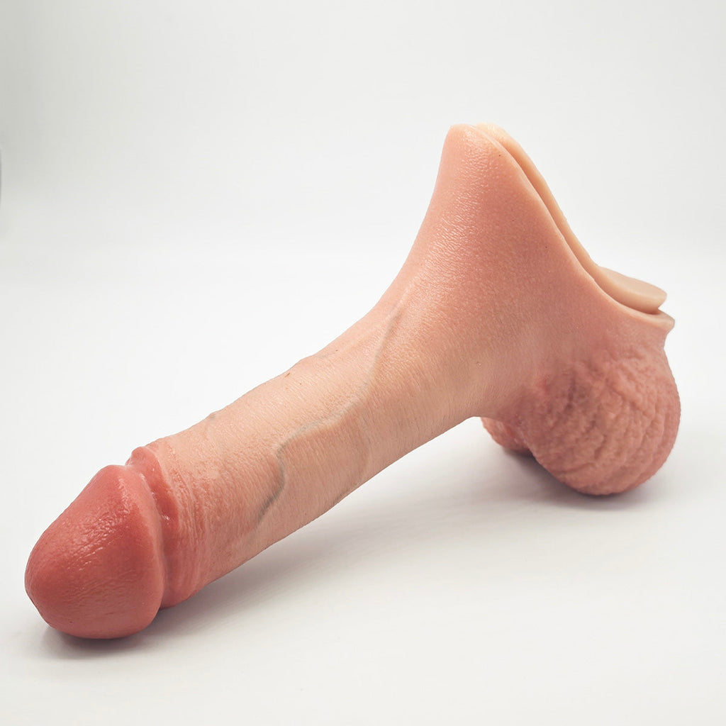 MRIMIN Realistic FTM Prosthetic 3 in 1 Strap On Penis Packer STP Device for Transgender-UL33