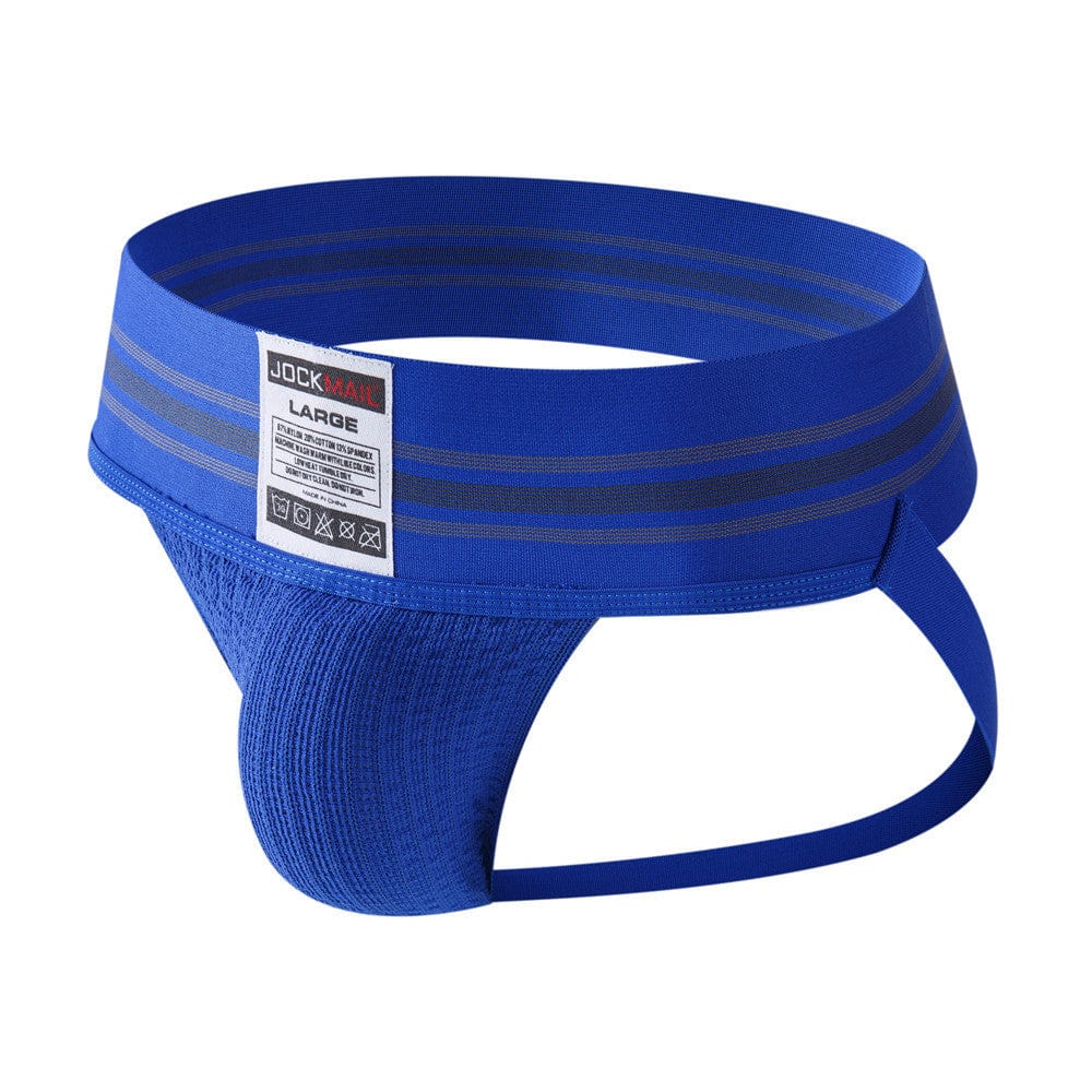 Jockmail Packing Gear Blue / M Jockmail Jockstrap High Rise Underwear Cotton Packing gear Packing Briefs