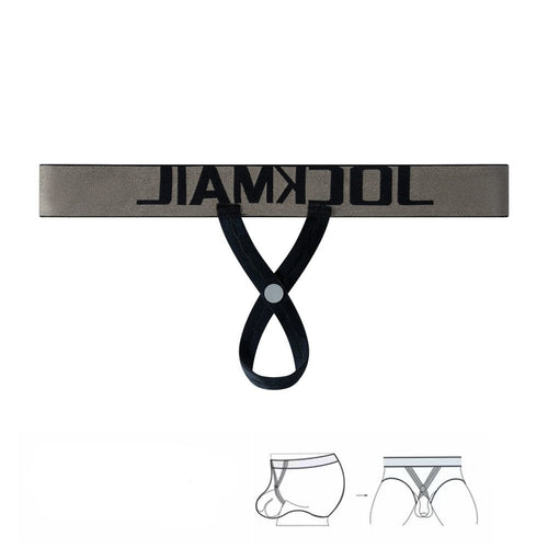 Jockmail Packing Gear Jockmail FTM Wear Open Suspensory Stretch Cotton Strap Underwear Packer Harness-JM18