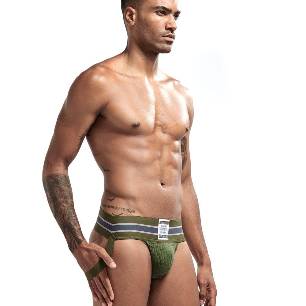 Jockmail Packing Gear Jockmail Jockstrap High Rise Underwear Cotton Packing gear Packing Briefs