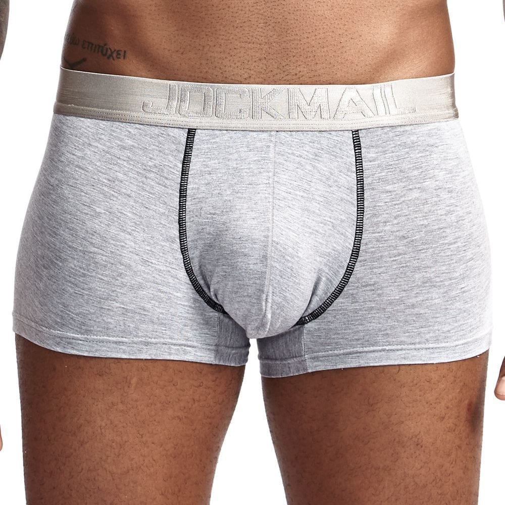Jockmail Packing Gear Light Grey / M Jockmail FTM Packer Wear Gear Sports Boxer 3D Underwear-JM07
