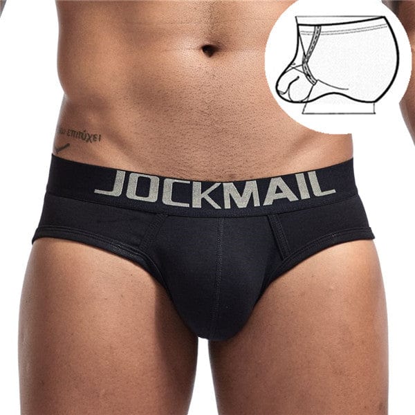 Jockmail Packing Gear M(27-29") / Black Jockmail FTM Packer Wear Gear Sports Briefs