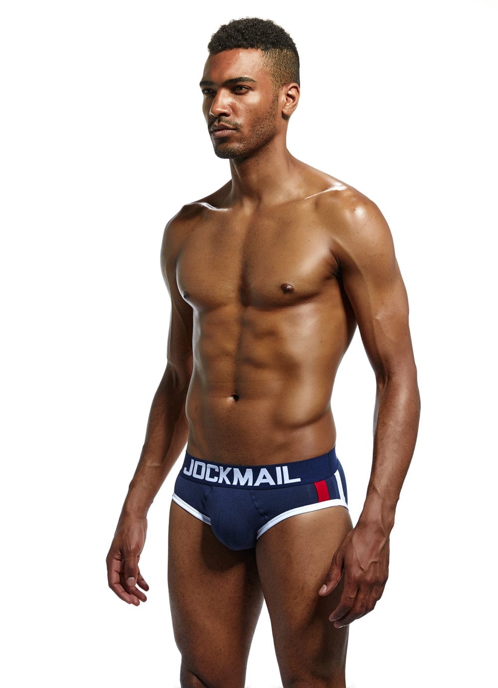 Jockmail Packing Gear M(27-29") / Deep Blue Jockmail Jockstrap Underwear Cotton Packing gear Packing Briefs