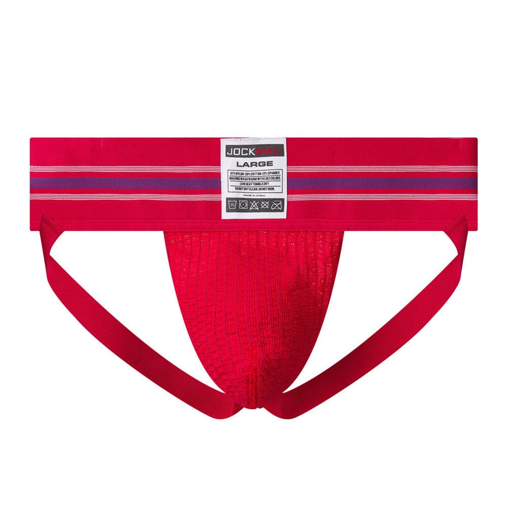 Jockmail Packing Gear Red / M Jockmail Jockstrap High Rise Underwear Cotton Packing gear Packing Briefs