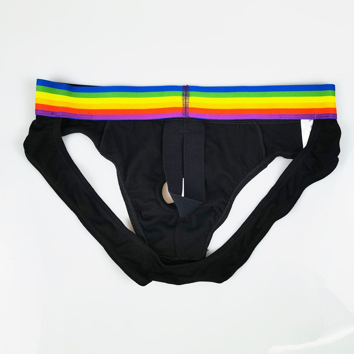 MRIMIN Apparel & Accessories MRIMIN FTM Packer Wear Gear Rainbow Sports Briefs Strap-On Harness Underwear For Lesbian Transgender -UD09