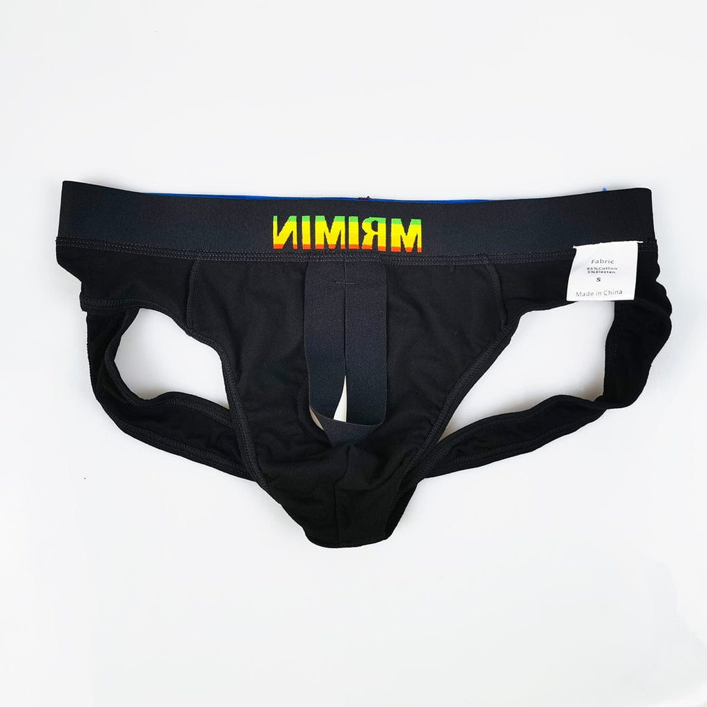 MRIMIN Apparel & Accessories MRIMIN FTM Packer Wear Gear Rainbow Sports Briefs Strap-On Harness Underwear For Lesbian Transgender -UD09