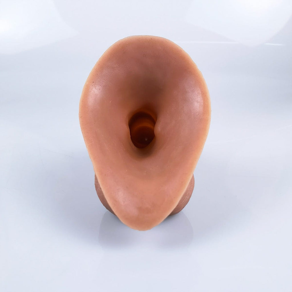 MRIMIN Beige MRIMIN FTM Transgender Silicone Handmade Packer STP Ultra-Lifelike Prosthetic Penis-CUL03