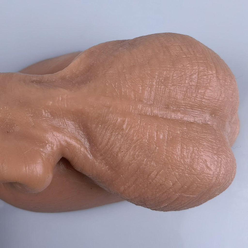 MRIMIN Beige MRIMIN FTM Transgender Silicone Handmade Packer STP Ultra-Lifelike Prosthetic Penis-CUL03