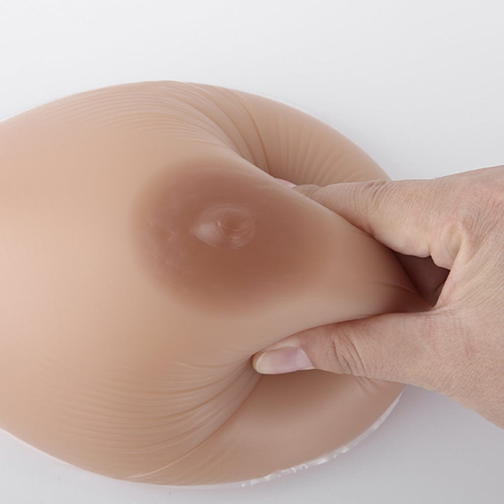 MRIMIN Clothing Accessories MRIMIN MTF Self Adhesive Silicone Breast Forms for Mastectomy Transgender Cosplay Trans Women