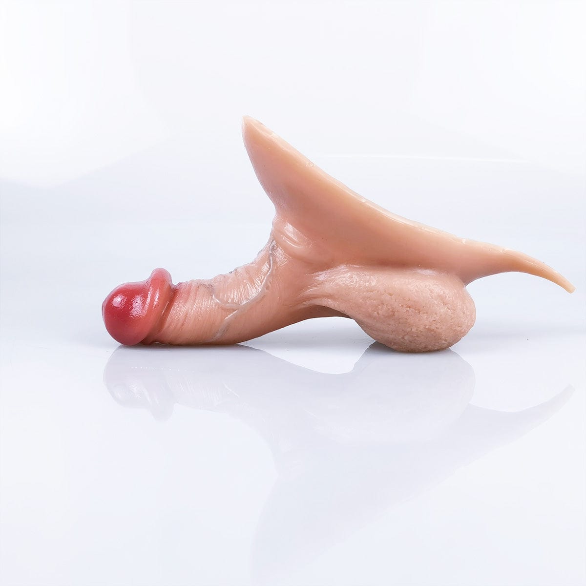 MRIMIN Light Beige MRIMIN FTM Transgender Silicone Handmade Packer STP Ultra-Lifelike Prosthetic Penis-CUL01