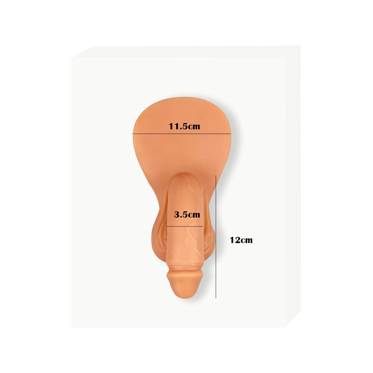 MRIMIN MRIMIN Cheap FTM Transgender Soft Silicone Packer Lifelike Prosthetic Penis-Basic 4