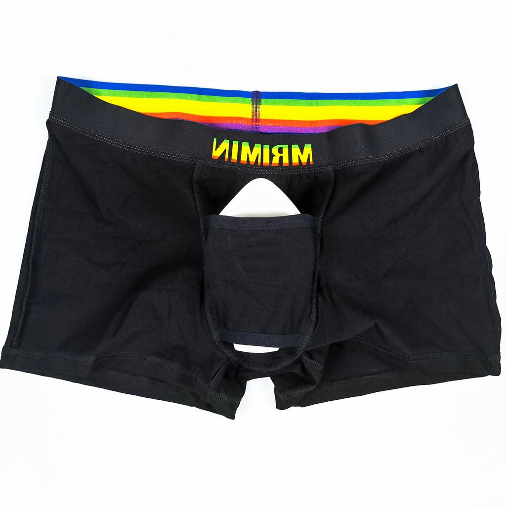 MRIMIN MRIMIN FTM Packer Wear Gear Sports Boxer Strap-On Harness Underwear For Lesbian Transgender——UD08