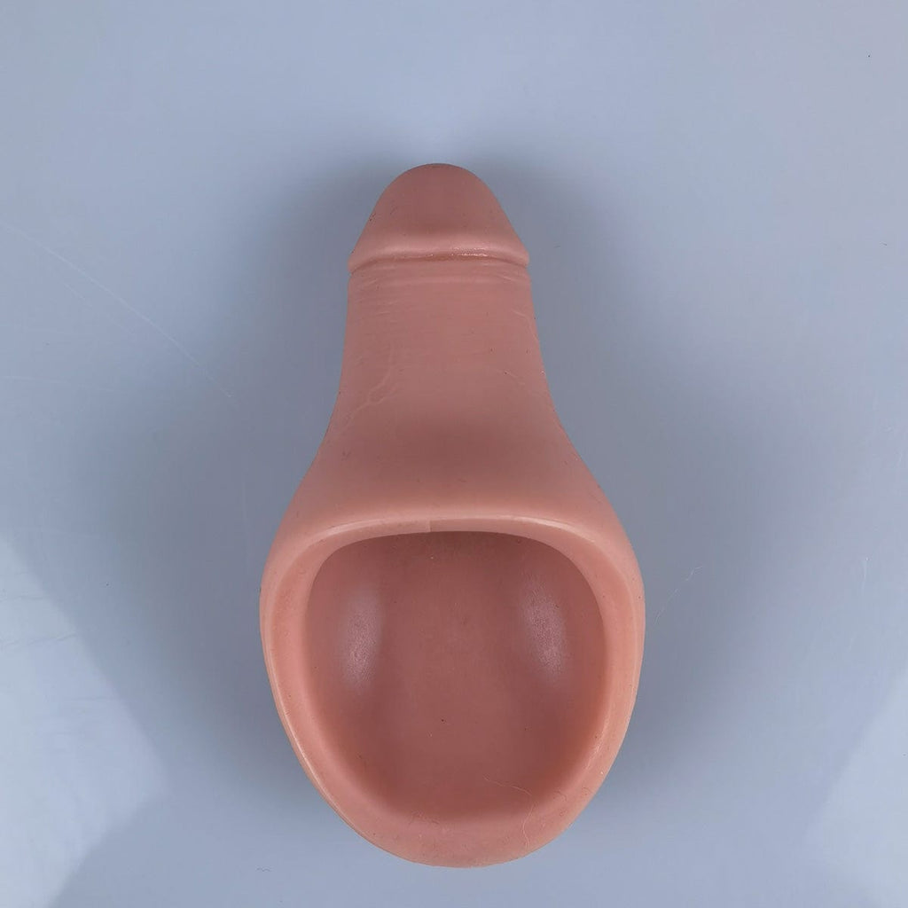 MRIMIN Nude MRIMIN FTM Transgender Prosthetic 2 in 1 Penis Packer STP Device for Transgender-Basic 3