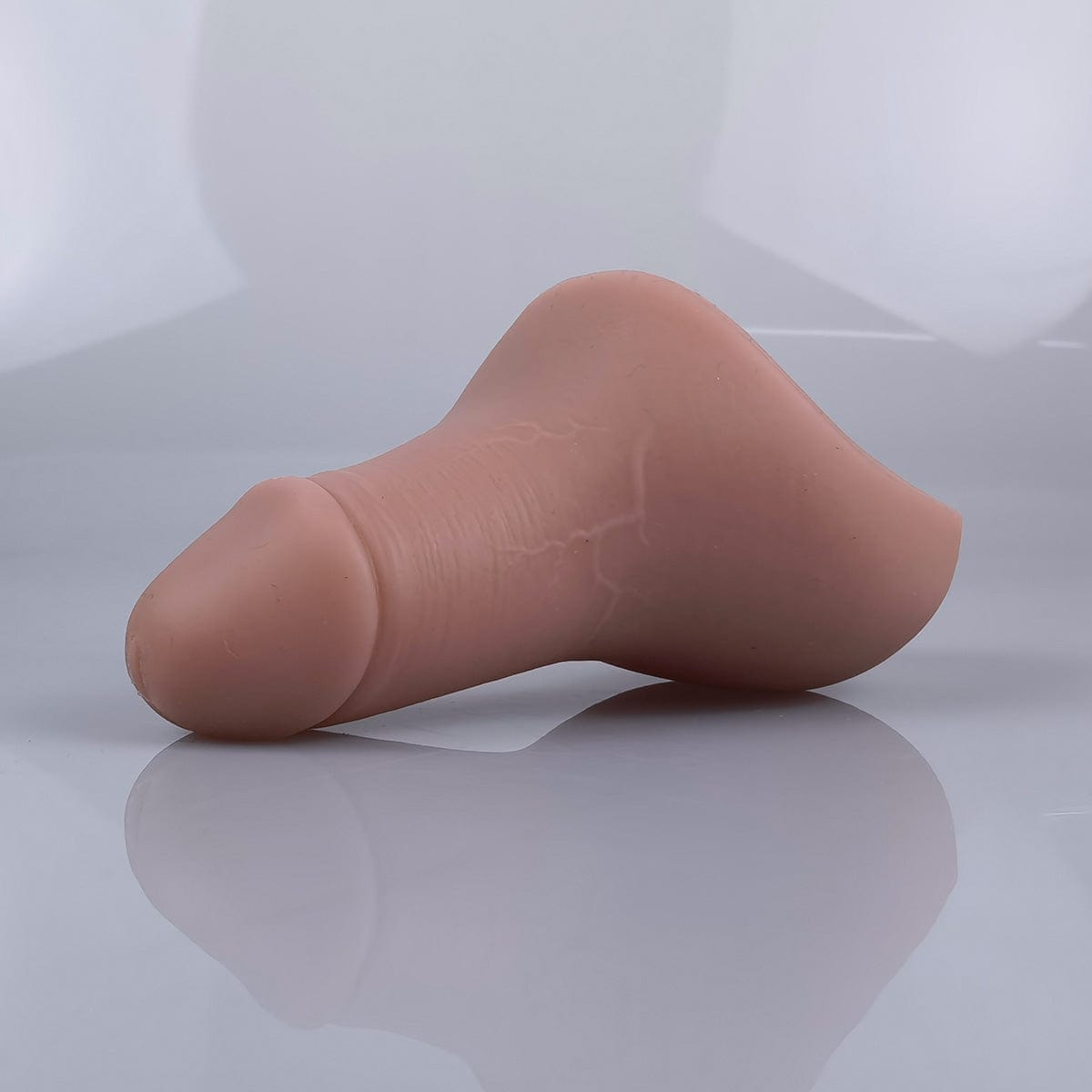 MRIMIN Nude MRIMIN FTM Transgender Prosthetic 2 in 1 Penis Packer STP Device for Transgender-Basic 3