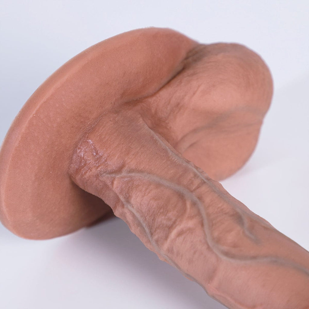 MRIMIN Packer And Play MRIMIN FTM Silicone Erect 8.4 Inch Penis Prosthesis Packer N Play Flexible for G Spot Strap On Dildo