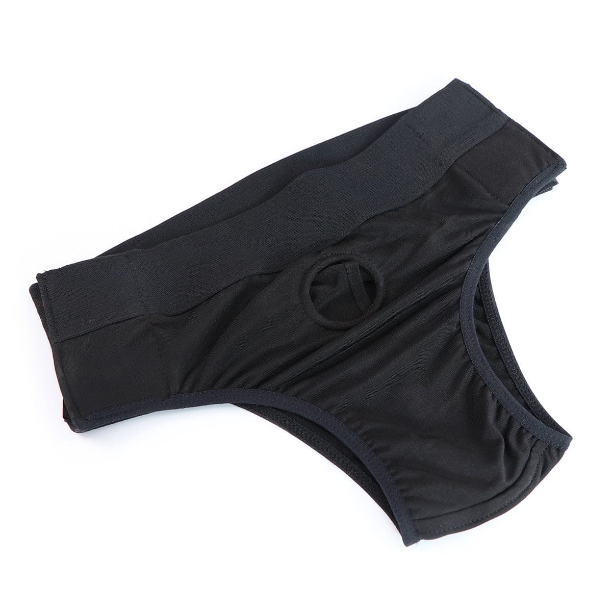 MRIMIN Packing Gear Black / Size adjustable（Waist:60-90cm） MRIMIN STP Strap-On Harness Velcro Briefs Underwear