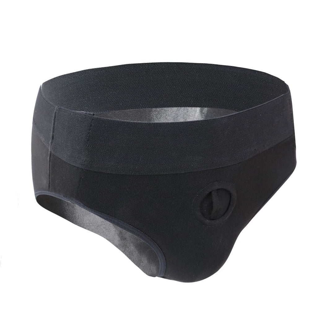 MRIMIN Packing Gear Black / Size adjustable（Waist:60-90cm） MRIMIN STP Strap-On Harness Velcro Briefs Underwear