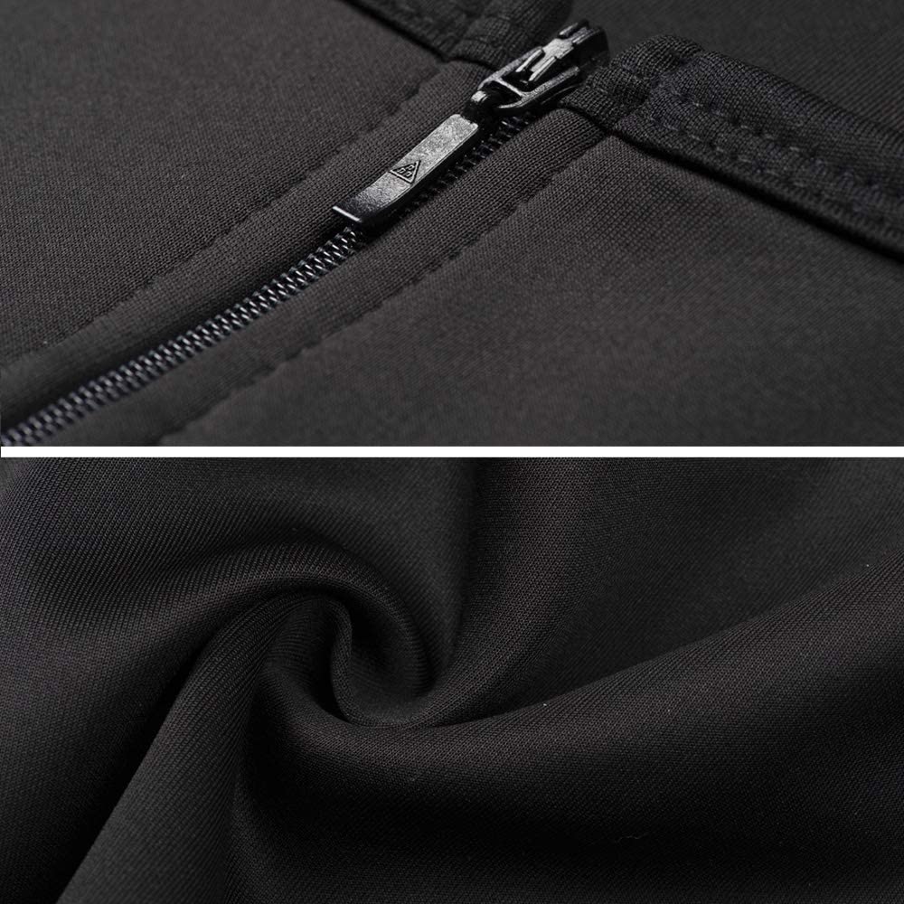 MRIMIN Shapewear MRIMIN  FTM Women Tomboy Zip Up Elastic Chest Binder Breathable Bamboo Slim Fit Tank Top-MRB3