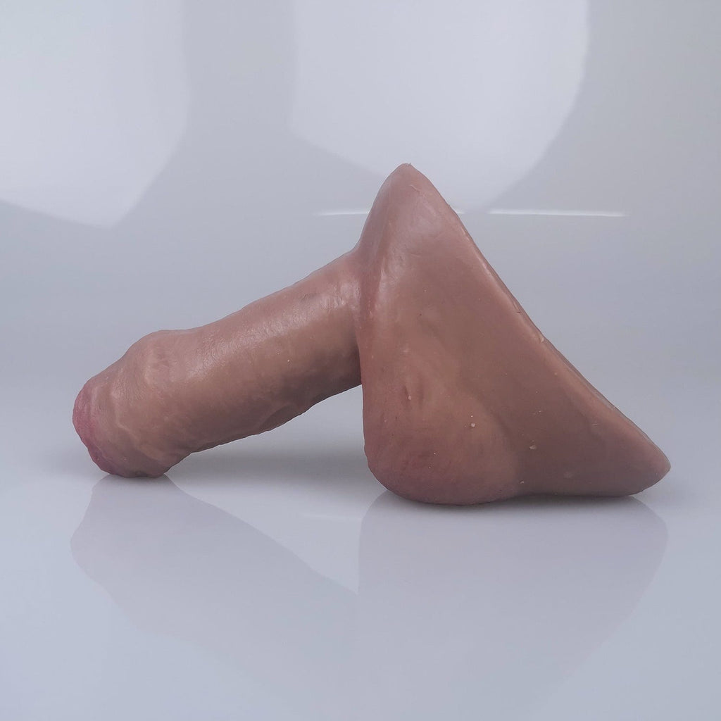 MRIMIN Transgender Supply Beige MRIMIN FTM Transgender Platinum Silicone Customized Packers STP Ultra-Lifelike Prosthetic-SUL04