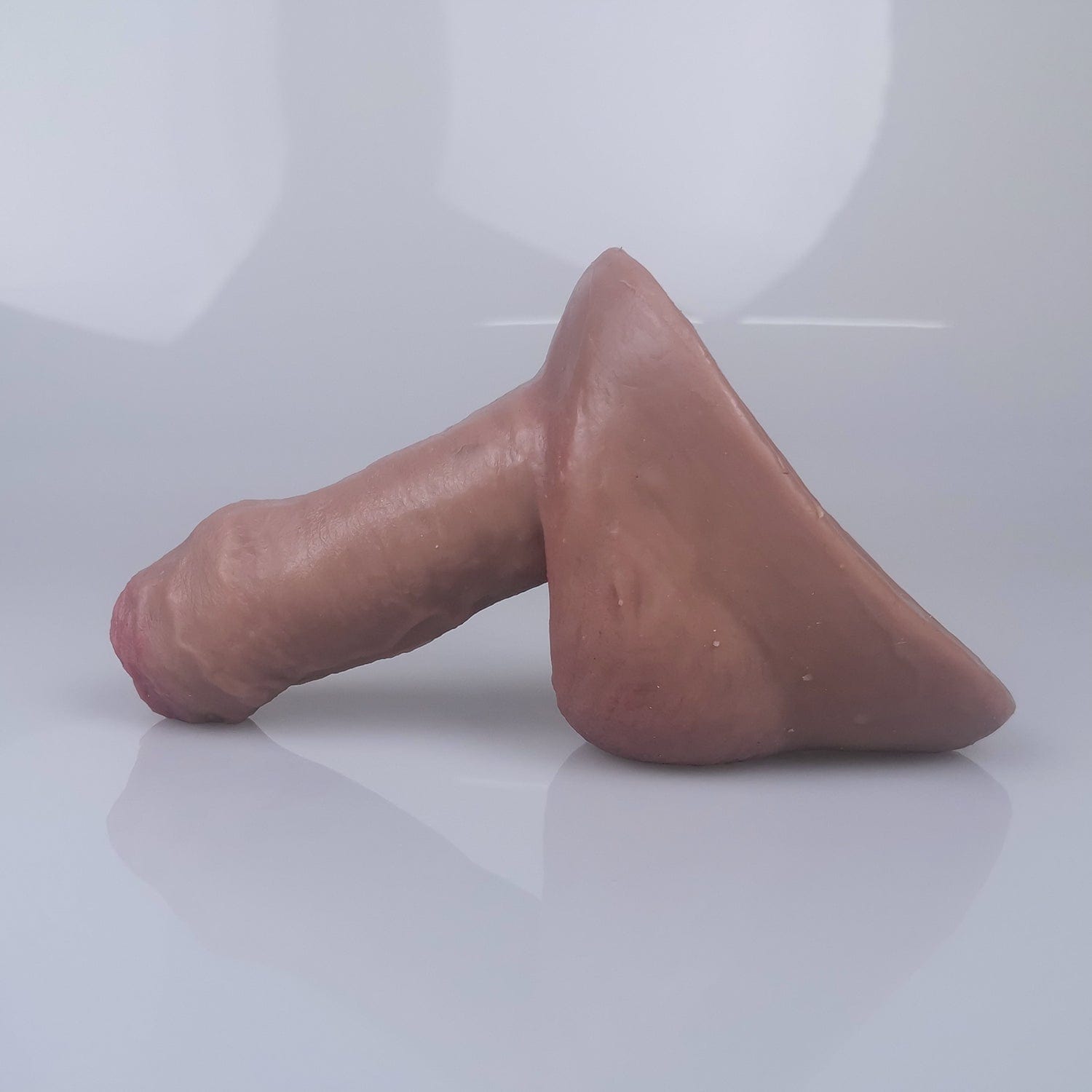 MRIMIN Transgender Supply Beige MRIMIN FTM Transgender Platinum Silicone Customized Packers STP Ultra-Lifelike Prosthetic-SUL04
