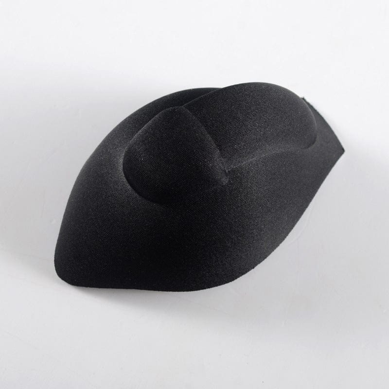 MRIMIN Transgender Supply Black MRIMIN FTM Bulge 3D Foam Insert Packer Pad Sponge Pouch Cup-JM15