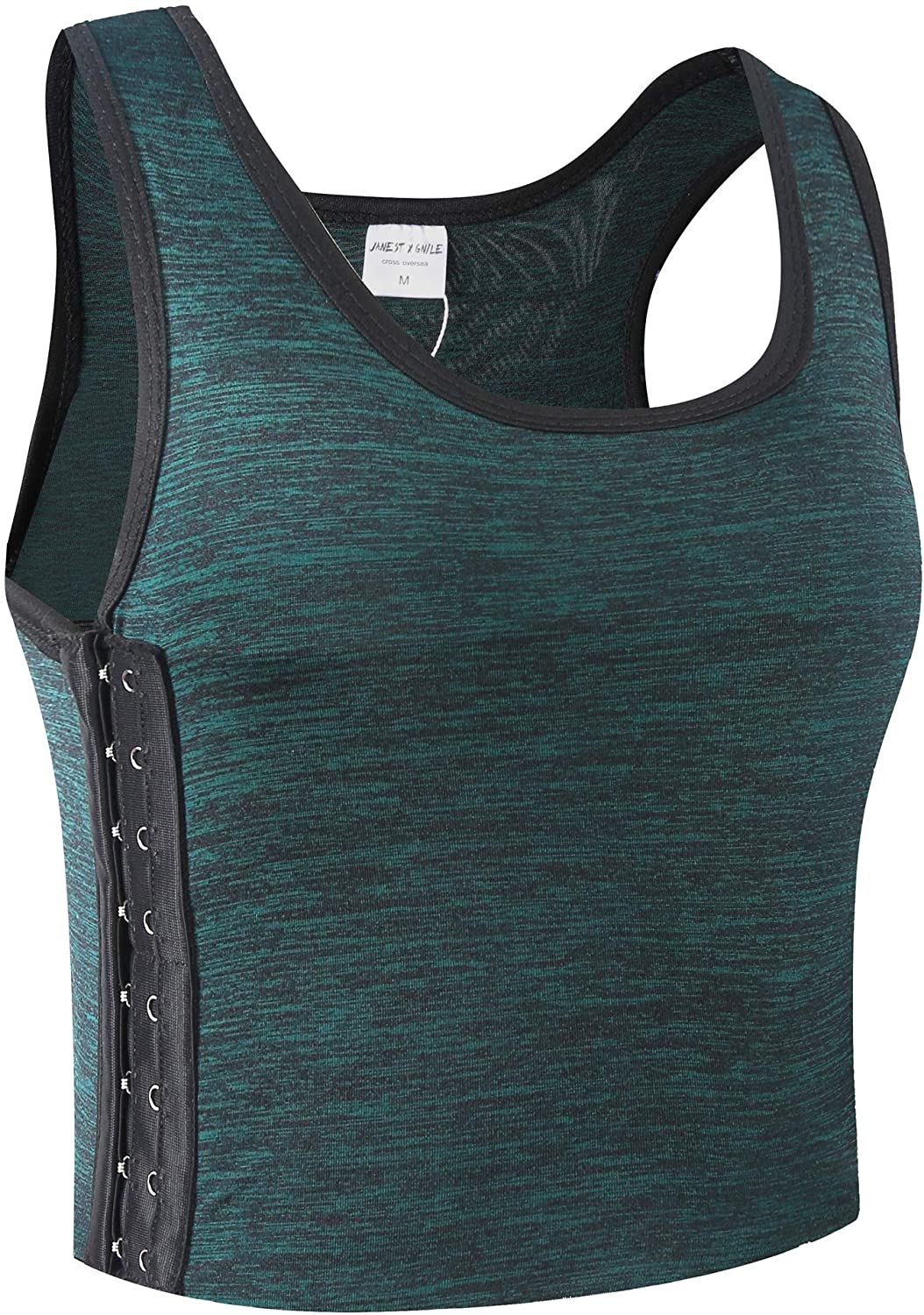 MRIMIN Transgender Supply Green / M MRIMIN FTM Women Tomboy Breathable Cotton Elastic Band Colors Chest Vest Binder Tank Top