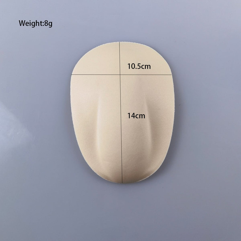 MRIMIN Transgender Supply Ivory MRIMIN FTM Bulge 3D Foam Insert Packer Pad