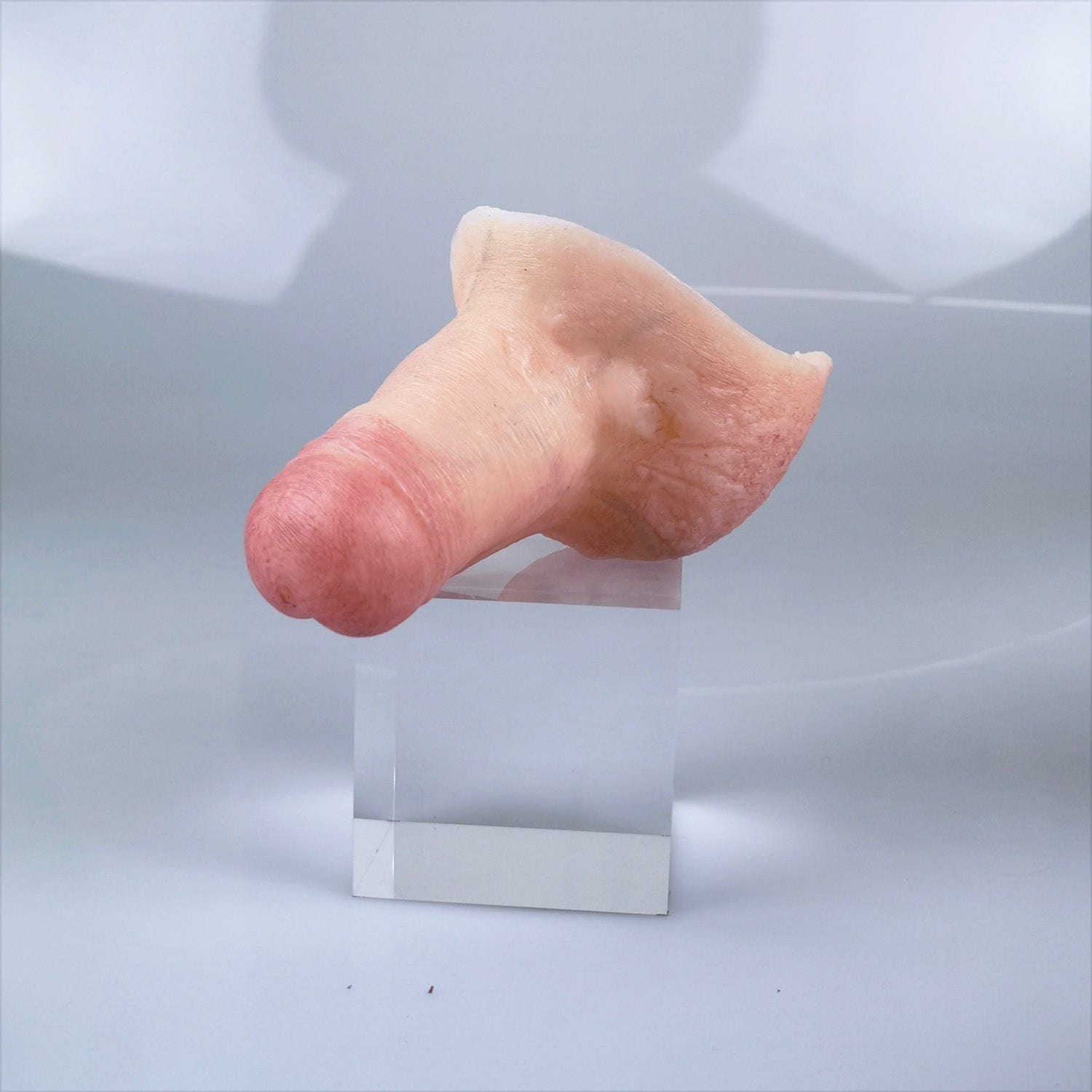 MRIMIN Transgender Supply Ivory MRIMIN FTM Transgender Packer STP Ultra-Lifelike Prosthetic Penis-UL17