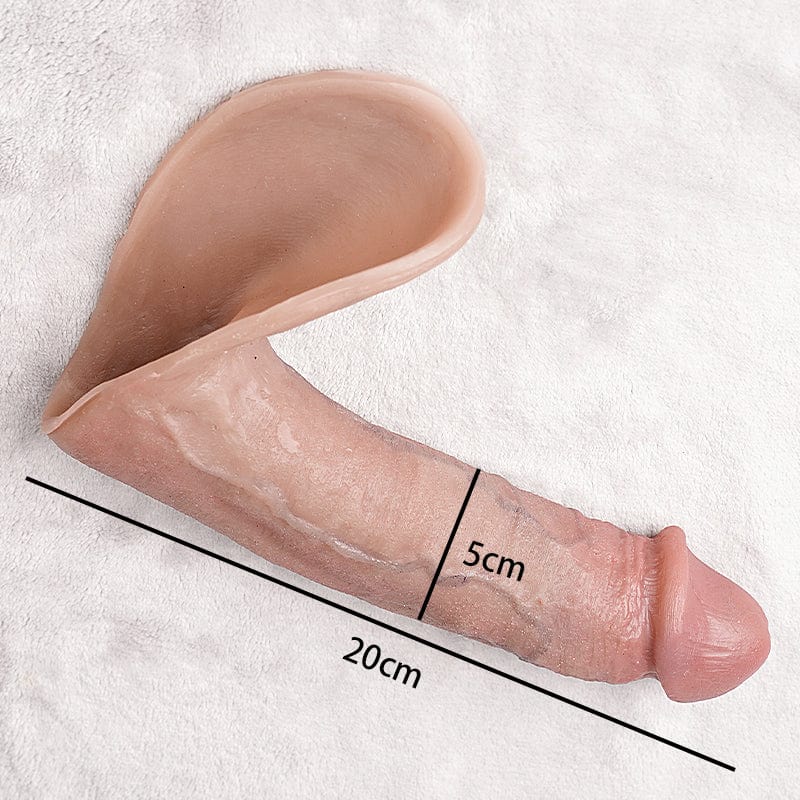 MRIMIN Transgender Supply MRIMIN FTM Transgender 2 in 1 STP Ultra-Lifelike Prosthetic Realistic Penis Shemale Stand to Pee Packer