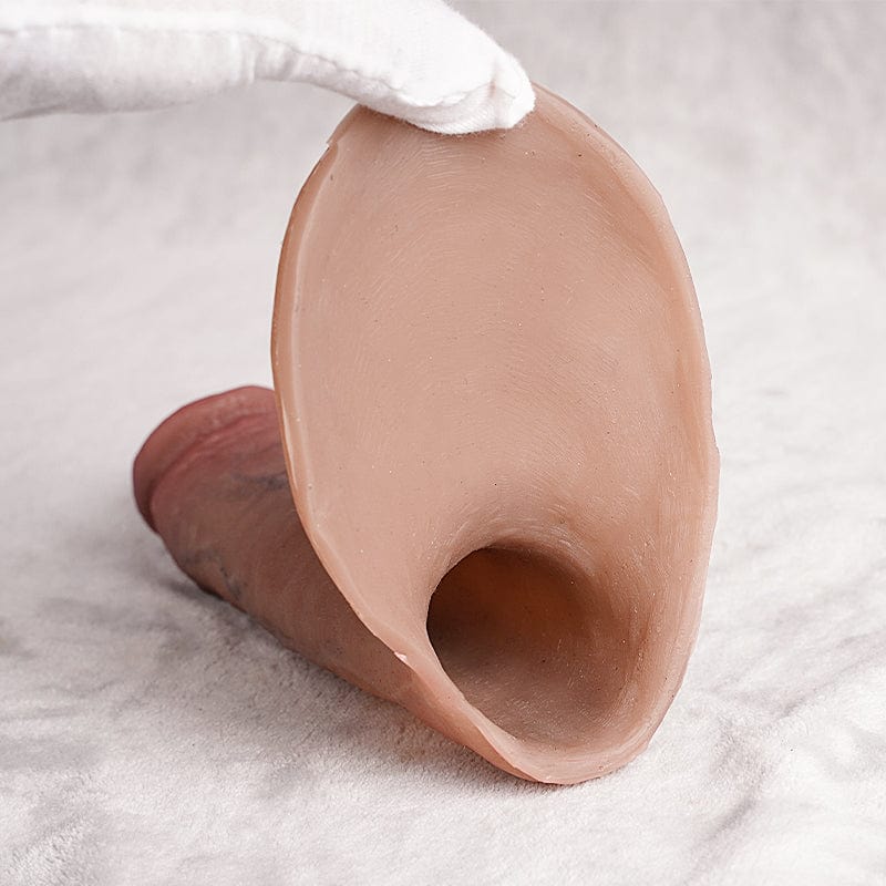 MRIMIN Transgender Supply MRIMIN FTM Transgender 2 in 1 STP Ultra-Lifelike Prosthetic Realistic Penis Shemale Stand to Pee Packer